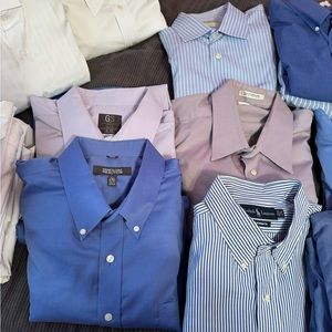 Men’s Shirts sizes 17 & 18. Sleeve length 34-35